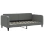 Sofá cama nido con cajones tela gris oscuro 90x200 cm de vidaXL, Camas y somieres - Ref: Foro24-3196871, Precio: 481,16 €, De...