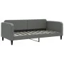 Trundle sofa bed with drawers dark gray fabric 90x200 cm by vidaXL, Beds and slatted bases - Ref: Foro24-3196871, Price: 481,...