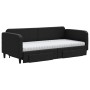 Sofá cama nido con cajones tela negro 90x200 cm de vidaXL, Camas y somieres - Ref: Foro24-3196872, Precio: 476,01 €, Descuent...