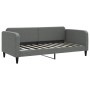 Sofá cama nido con cajones tela gris oscuro 90x190 cm de vidaXL, Camas y somieres - Ref: Foro24-3196881, Precio: 450,17 €, De...