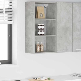 Mueble colgante Riga Gris Concreto 40 x 29,5 x 80 cm