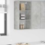 Mueble colgante Riga Gris Concreto 40 x 29,5 x 80 cm