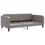 Sofá cama nido con cajones tela gris taupe 100x200 cm de vidaXL, Camas y somieres - Ref: Foro24-3196878, Precio: 479,80 €, De...
