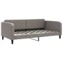 Trundle sofa bed with drawers taupe gray fabric 100x200 cm by vidaXL, Beds and slatted bases - Ref: Foro24-3196878, Price: 47...