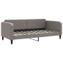 Sofá cama nido con cajones tela gris taupe 90x200 cm de vidaXL, Camas y somieres - Ref: Foro24-3196873, Precio: 476,79 €, Des...