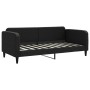 Trundle sofa bed with drawers black fabric 90x190 cm by vidaXL, Beds and slatted bases - Ref: Foro24-3196882, Price: 444,46 €...