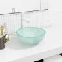Waschbecken aus mattiertem gehärtetem Glas, 30 x 12 cm von vidaXL, Sinkt - Ref: Foro24-345241, Preis: 50,55 €, Rabatt: %