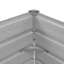 Braunes Blumenbeet aus verzinktem Stahl, 100 x 40 x 45 cm von vidaXL, Töpfe und Pflanzgefäße - Ref: Foro24-45720, Preis: 37,6...