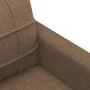 Sofa set with cushions 3 pieces brown fabric by vidaXL, Sofas - Ref: Foro24-3201245, Price: 584,39 €, Discount: %