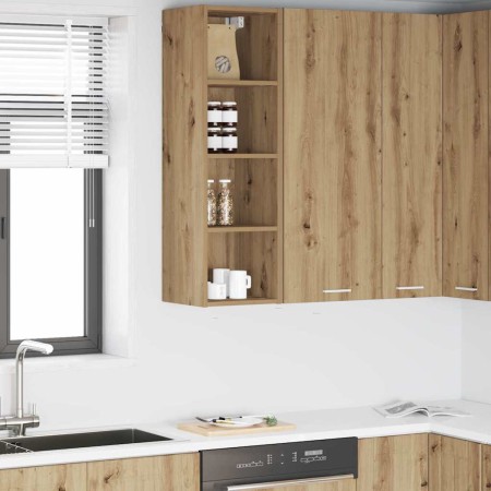 Mueble colgante Riga Roble artesanal 30 x 29,5 x 100 cm