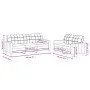 Sofa set with cushions 2 pieces light gray fabric by vidaXL, Sofas - Ref: Foro24-3201306, Price: 462,76 €, Discount: %