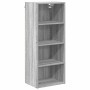 Mueble colgante con estante Riga Gris Sonoma 40 x 29,5 x 100 cm
