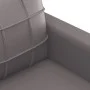 Gray synthetic leather 3-piece sofa set with cushions by vidaXL, Sofas - Ref: Foro24-3201340, Price: 588,17 €, Discount: %
