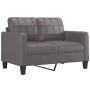 Zweiteilige Sofagarnitur aus grauem Kunstleder mit Kissen von vidaXL, Sofas - Ref: Foro24-3201380, Preis: 477,89 €, Rabatt: %