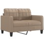 Cappuccino synthetic leather 3-piece sofa set with cushions by vidaXL, Sofas - Ref: Foro24-3201342, Price: 620,58 €, Discount: %