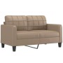 Sofagarnitur mit Kissen 2 Stück Kunstleder Cappuccino von vidaXL, Sofas - Ref: Foro24-3201362, Preis: 394,82 €, Rabatt: %