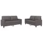 2-piece gray faux leather sofa set with cushions by vidaXL, Sofas - Ref: Foro24-3201360, Price: 389,04 €, Discount: %