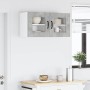 Armario de cocina mural 2 pcs Gris Concreto 40 x 31 x 40 cm