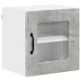 Armario de cocina mural 2 pcs Gris Concreto 40 x 31 x 40 cm