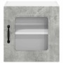 Armario de cocina mural 2 pcs Gris Concreto 40 x 31 x 40 cm