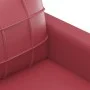 2-piece red dyed faux leather sofa set with cushions by vidaXL, Sofas - Ref: Foro24-3201381, Price: 457,22 €, Discount: %