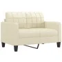 Cream synthetic leather 2-piece sofa set with cushions by vidaXL, Sofas - Ref: Foro24-3201379, Price: 445,07 €, Discount: %