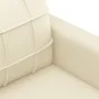 Cream synthetic leather 2-piece sofa set with cushions by vidaXL, Sofas - Ref: Foro24-3201379, Price: 445,07 €, Discount: %