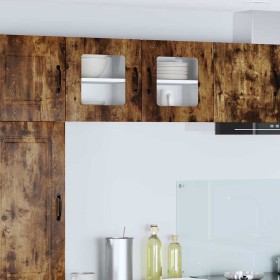 Armario de cocina mural Roble ahumado 40 x 31 x 40 cm