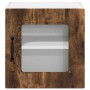 Armario de cocina mural 2 pcs Roble ahumado 40 x 31 x 40 cm