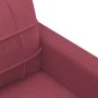 Sofa set with cushions 3 pieces red fabric by vidaXL, Sofas - Ref: Foro24-3201248, Price: 564,84 €, Discount: %
