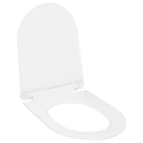 White soft-close and quick-release toilet seat by vidaXL, Toilet and bidet seats - Ref: Foro24-145017, Price: 38,20 €, Discou...