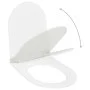 White soft-close and quick-release toilet seat by vidaXL, Toilet and bidet seats - Ref: Foro24-145017, Price: 38,20 €, Discou...
