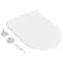 White soft-close and quick-release toilet seat by vidaXL, Toilet and bidet seats - Ref: Foro24-145017, Price: 38,20 €, Discou...