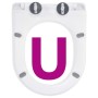 White soft-close and quick-release toilet seat by vidaXL, Toilet and bidet seats - Ref: Foro24-145017, Price: 38,97 €, Discou...