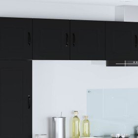 Armario de cocina mural con estante 2 pcs Negro 40 x 31 x 40 cm en Armarios de cocina | Comprar online en Foro24