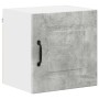 Armario de cocina mural 2 pcs Gris Concreto 40 x 31 x 40 cm