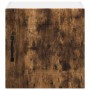 Armario de cocina mural 2 pcs Roble ahumado 40 x 31 x 40 cm