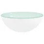 Lavabo de vidrio templado blanco 30x12 cm de vidaXL, Lavabos - Ref: Foro24-345253, Precio: 57,93 €, Descuento: %