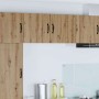 Armario de cocina mural 2 pcs Roble artesanal 40 x 31 x 40 cm