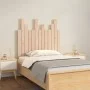 Cabecero de cama de pared madera maciza de pino 82,5x3x80 cm de vidaXL, Cabeceros y pies de cama - Ref: Foro24-824803, Precio...