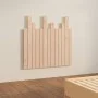 Solid pine wood wall bed headboard 82.5x3x80 cm by vidaXL, Headboards and footboards - Ref: Foro24-824803, Price: 47,84 €, Di...