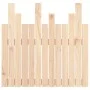 Cabecero de cama de pared madera maciza de pino 82,5x3x80 cm de vidaXL, Cabeceros y pies de cama - Ref: Foro24-824803, Precio...