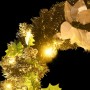 Weihnachtskranz mit grünen LED-Lichtern 60 cm PVC von vidaXL, Weihnachtsbeleuchtung - Ref: Foro24-321518, Preis: 20,50 €, Rab...