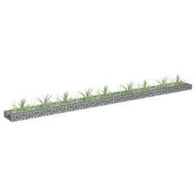 Arriate de gaviones de acero galvanizado 360x30x10 cm