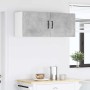 Armario de cocina mural 2 pcs Gris Concreto 50 x 31 x 40 cm