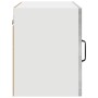 Armario de cocina mural 2 pcs Gris Concreto 50 x 31 x 40 cm