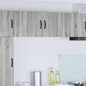 Armario de cocina mural 2 pcs Gris Sonoma 50 x 31 x 40 cm