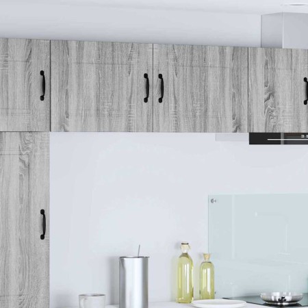 Armario de cocina mural 2 pcs Gris Sonoma 50 x 31 x 40 cm