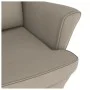 Rocking chair light gray velvet rubber wood legs by vidaXL, Rocking chairs - Ref: Foro24-329363, Price: 219,75 €, Discount: %