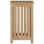 Wäschekorb aus massivem Teakholz 35x25x60 cm von vidaXL, Wäschekörbe - Ref: Foro24-340758, Preis: 84,55 €, Rabatt: %